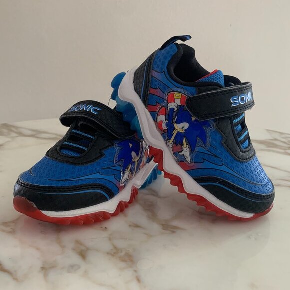 Toddler Sonic Velcro Light-Up Shoes - Picture 1 of 7